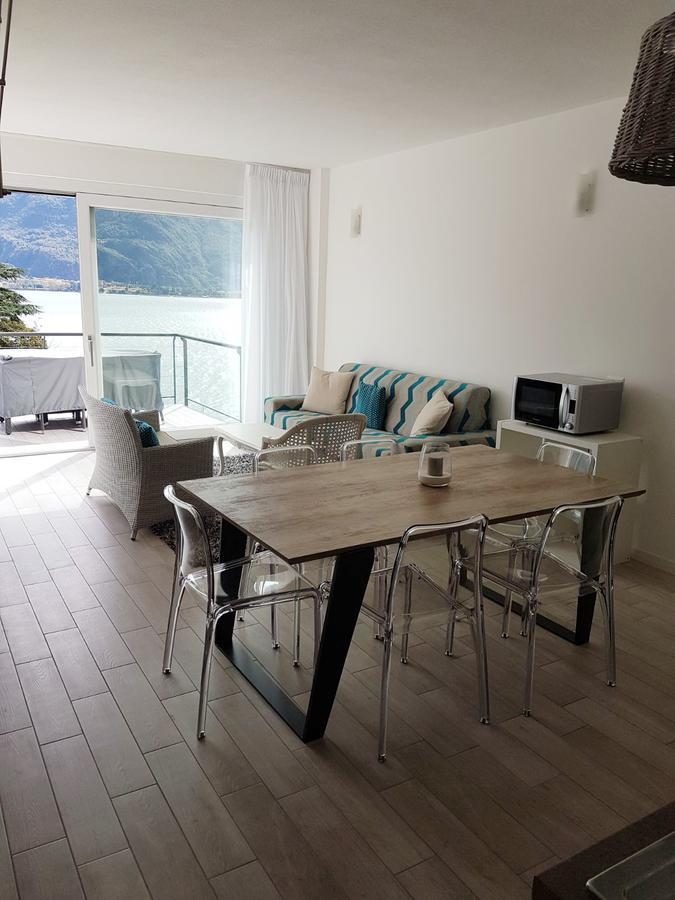 Baia Blu - Luxury Apartments With Pool Cremia エクステリア 写真